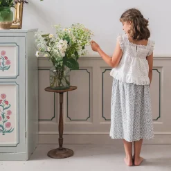 Ava Blouse in White by Little Cotton Clothes - Last Ones In Stock - 4-7 Years