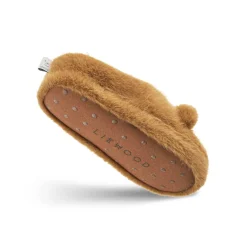 Avaja Bear Slippers in Golden Caramel by Liewood