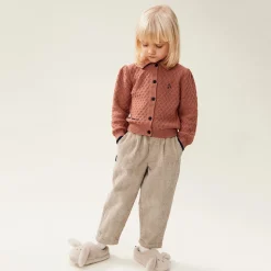 Avaja Rabbit Slippers in Mist by Liewood