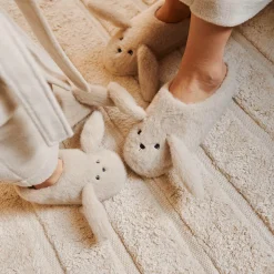 Avaja Rabbit Slippers in Mist by Liewood