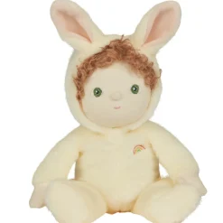 Babbit Bunny Dinky Dinkum Fluffle Family Doll in Buttercream by Olli Ella