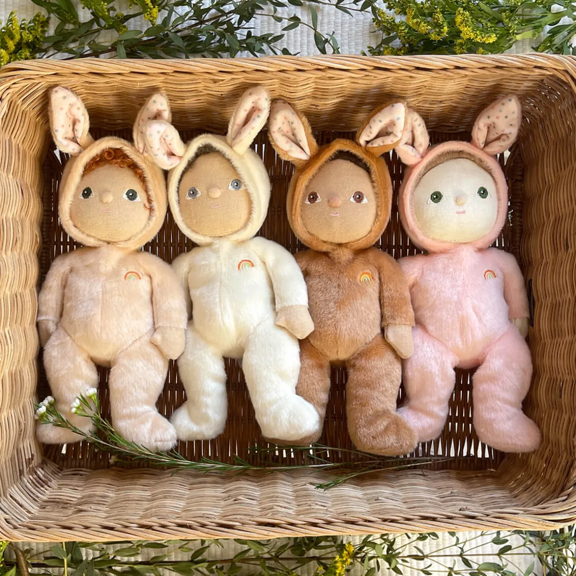 Babbit Bunny Dinky Dinkums Doll by Olli Ella