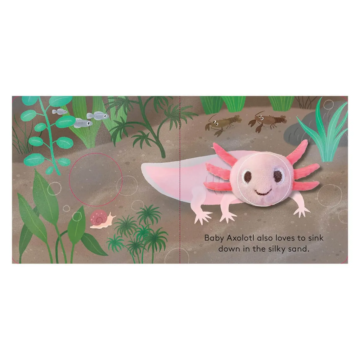 Baby Axolotl: Finger Puppet Book by Yu-Hsuan Huang