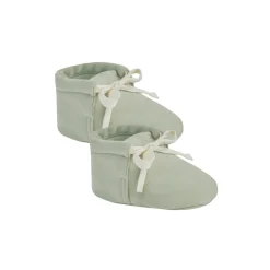Baby Booties in Sage by Quincy Mae