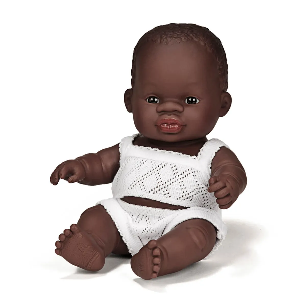 Baby Boy Doll (21cm African) by Miniland