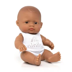 Baby Boy Doll (21cm Hispanic) by Miniland