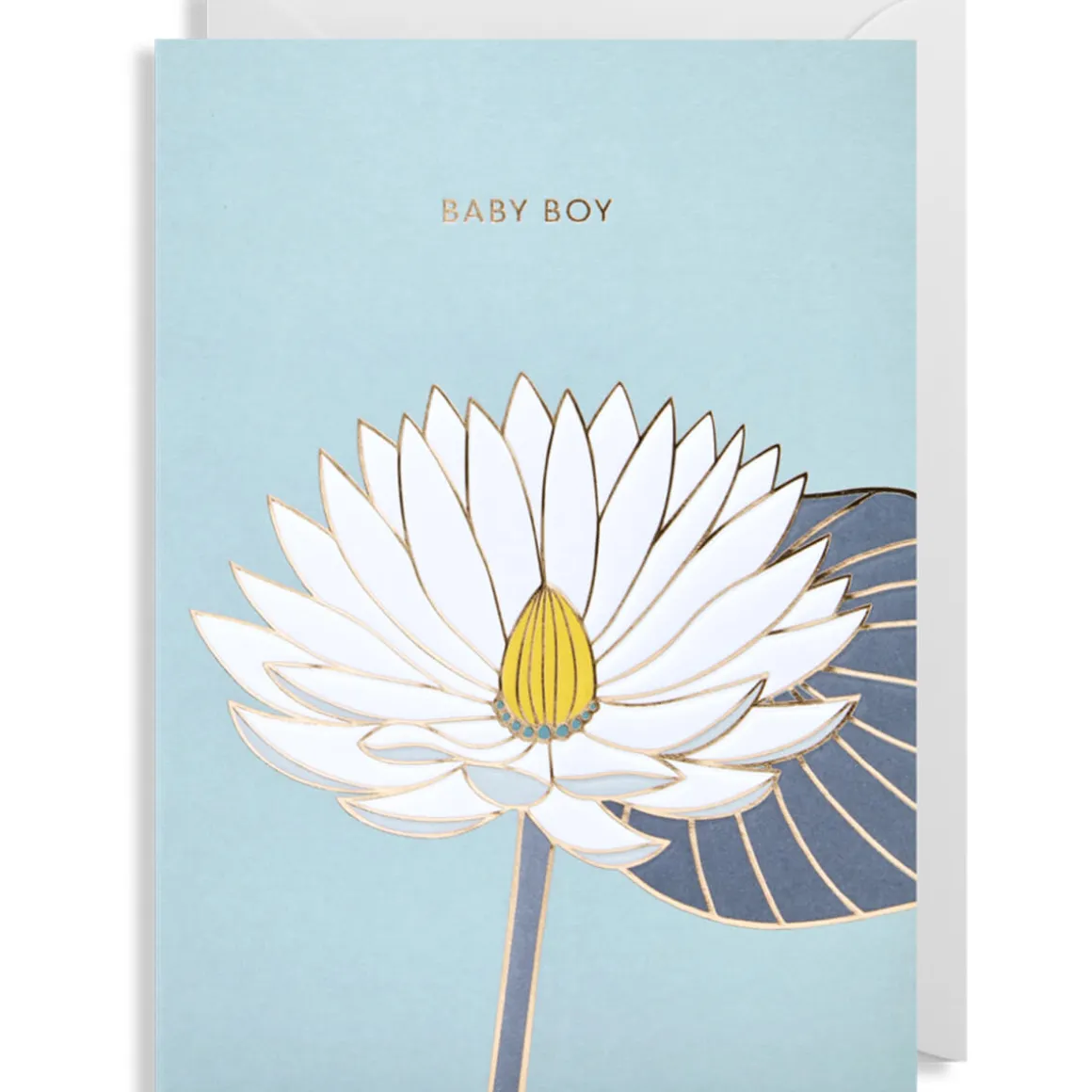 Baby Boy Greetings Card by Hanna Werning for Lagom Design