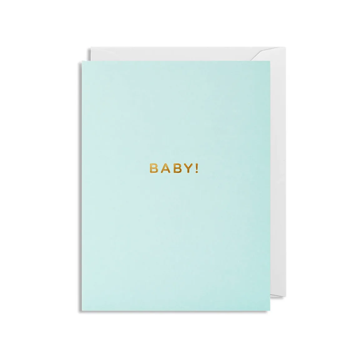 Baby Boy Mini Greetings Card by Cherished for Lagom Design