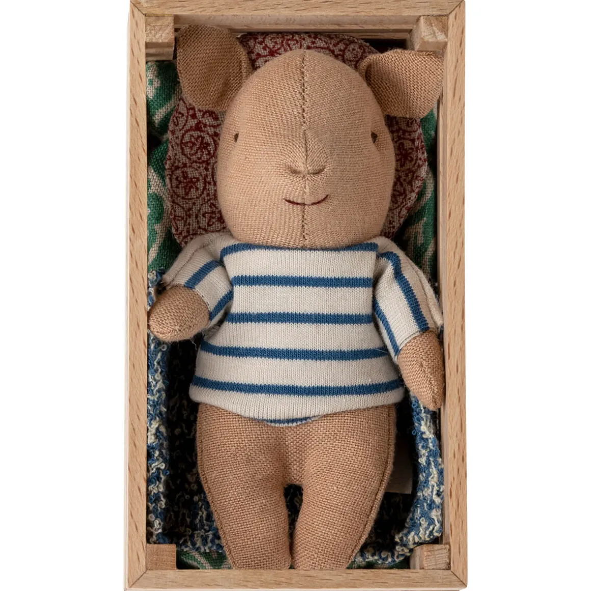 Baby Boy Pig in a Box by Maileg