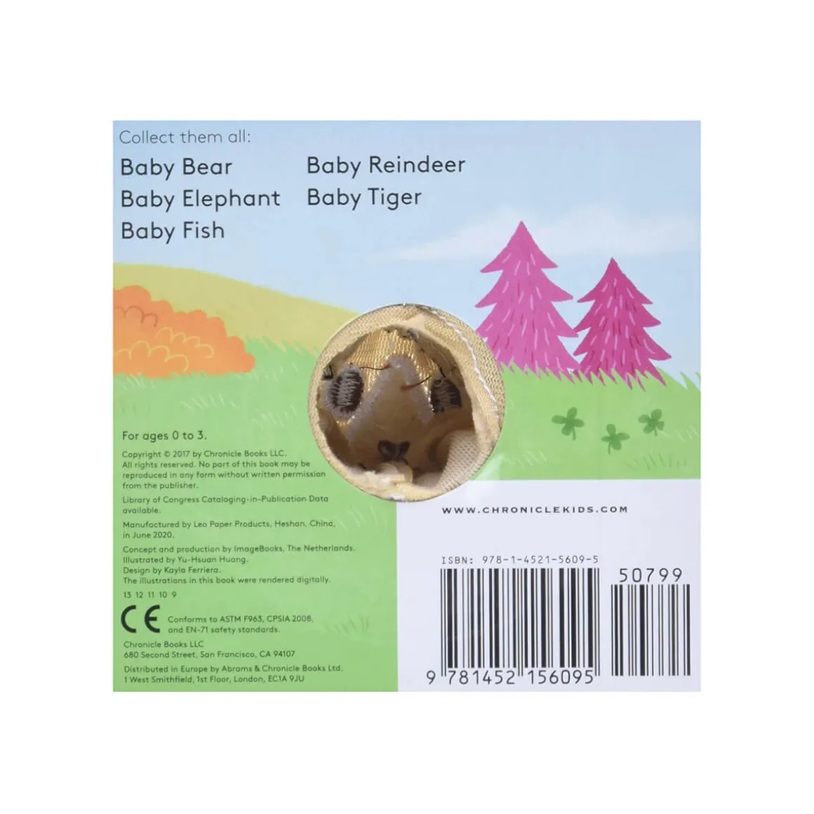 Baby Bunny: Finger Puppet Book by Yu-Hsuan Huang