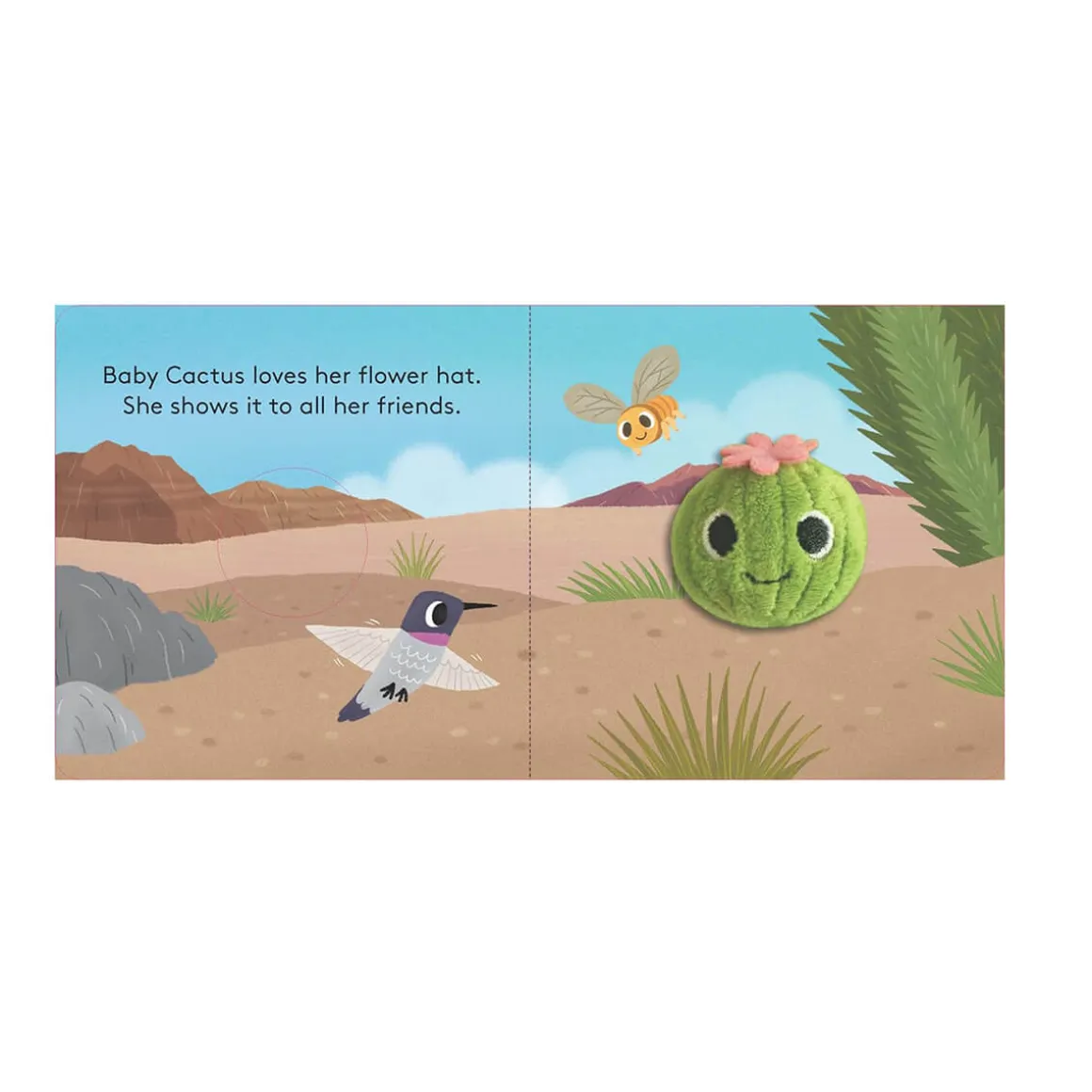 Baby Cactus: Finger Puppet Book by Yu-Hsuan Huang