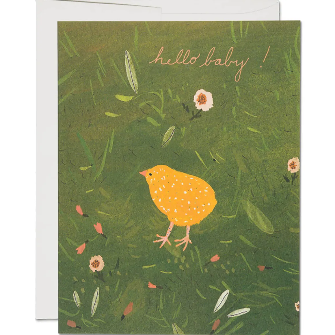 Baby Chick Baby Greetings Card by Red Cap Cards