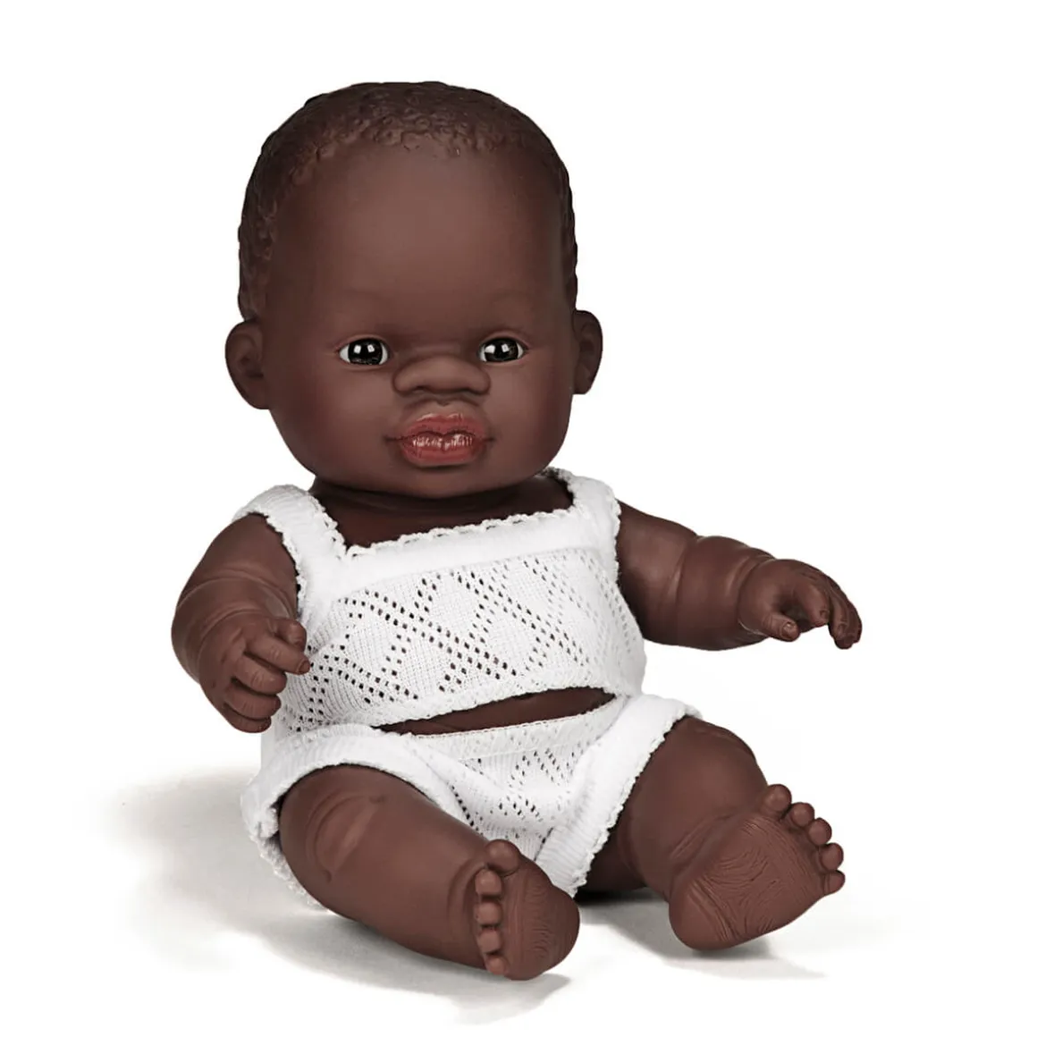 Baby Girl Doll (21cm African) by Miniland