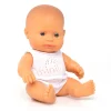 Baby Girl Doll (21cm Caucasian) by Miniland