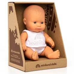 Baby Girl Doll (21cm Caucasian) by Miniland