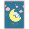 Baby Girl Greetings Card by Forever Funny