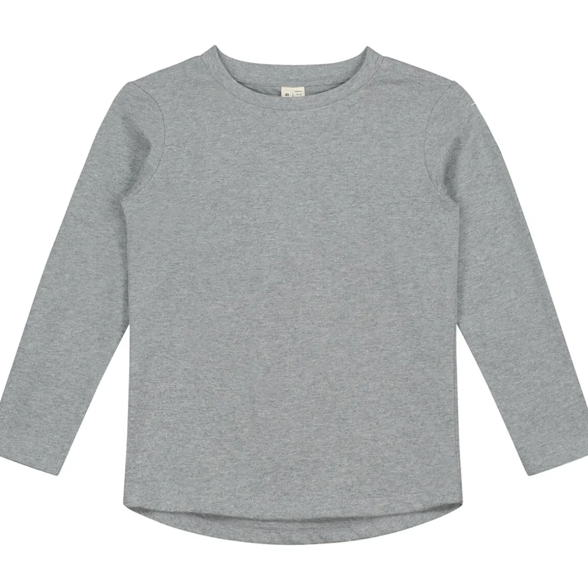 Baby Long Sleeve Tee in Grey Melange by Gray Label - Last One In Stock - 1-3 Months