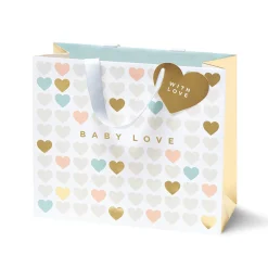 Baby Love Large Gift Bag by Kelly Hyatt for Lagom Design