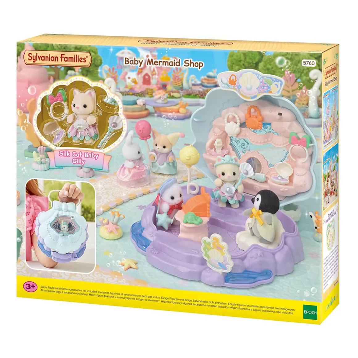 Baby Mermaid Shop Playset by Sylvanian Families