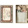 Baby Mice Twins in a Matchbox (Pink & Blue) by Maileg