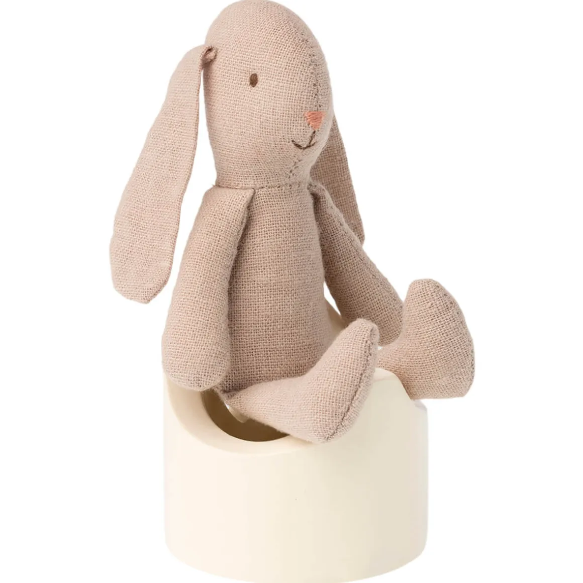 Baby Mouse / Bunny Potty (Wooden) by Maileg