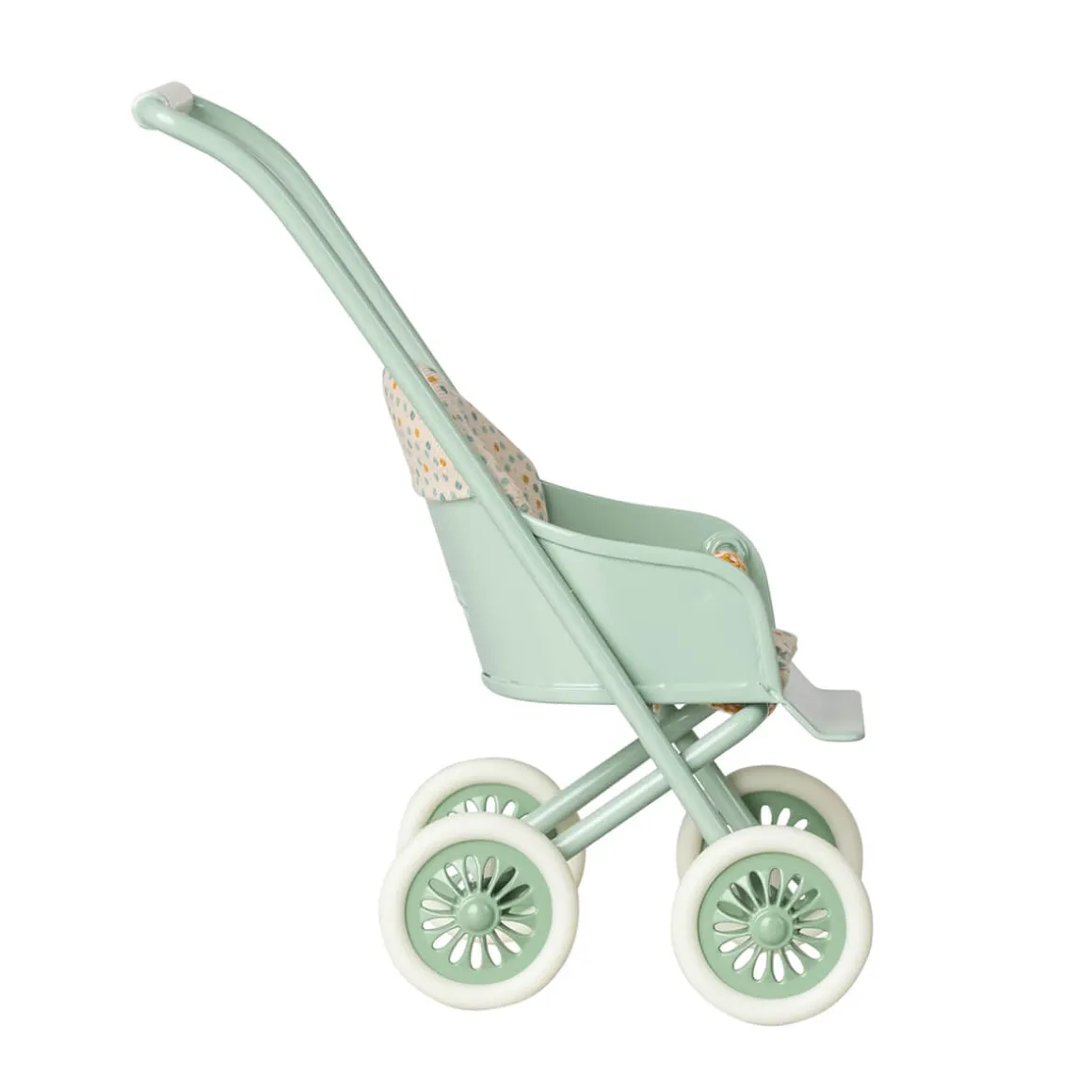 Baby Mouse / Bunny Stroller (Micro) in Mint by Maileg