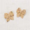 Baby Puff Bow Set in Camel Confetti by Misha & Puff