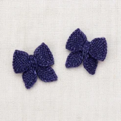 Baby Puff Bow Set in Violet by Misha & Puff