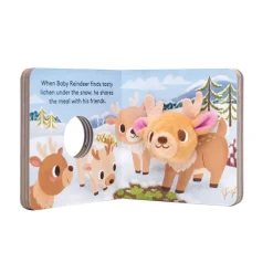 Baby Reindeer: Finger Puppet Book by Yu-Hsuan Huang
