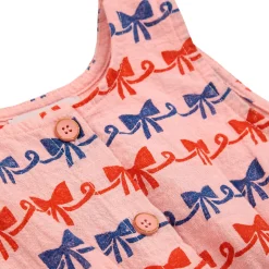 Baby Ribbon Bow Woven Romper by Bobo Choses - Last One In Stock - 6 Months