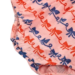 Baby Ribbon Bow Woven Romper by Bobo Choses - Last One In Stock - 6 Months