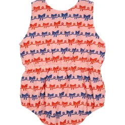 Baby Ribbon Bow Woven Romper by Bobo Choses - Last One In Stock - 6 Months