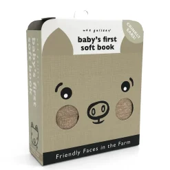 Baby's First Soft Book: Friendly Faces In The Farm By Surya Sajnani