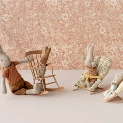 Babysitter Baby Mouse / Bunny Chair in Floral (Micro) by Maileg