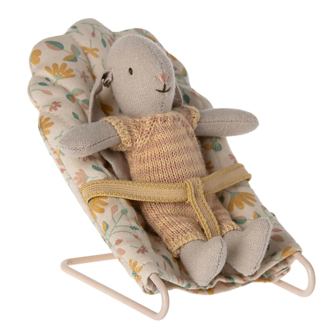 Babysitter Baby Mouse / Bunny Chair in Floral (Micro) by Maileg