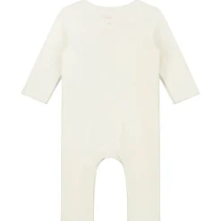 Baby Suit With Snaps in Cream by Gray Label