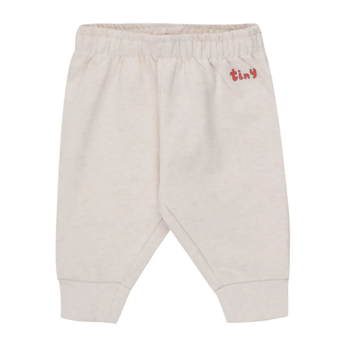 Baby Sweatpants in Light Cream Heather by Tinycottons - Last Ones In Stock - 6-12 Months