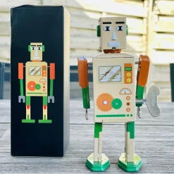 Baker Bot Wind Up Tin Robot (Limited Edition) by Mr & Mrs Tin
