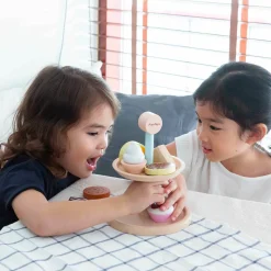 Bakery Cake Stand Wooden Play Set by PlanToys