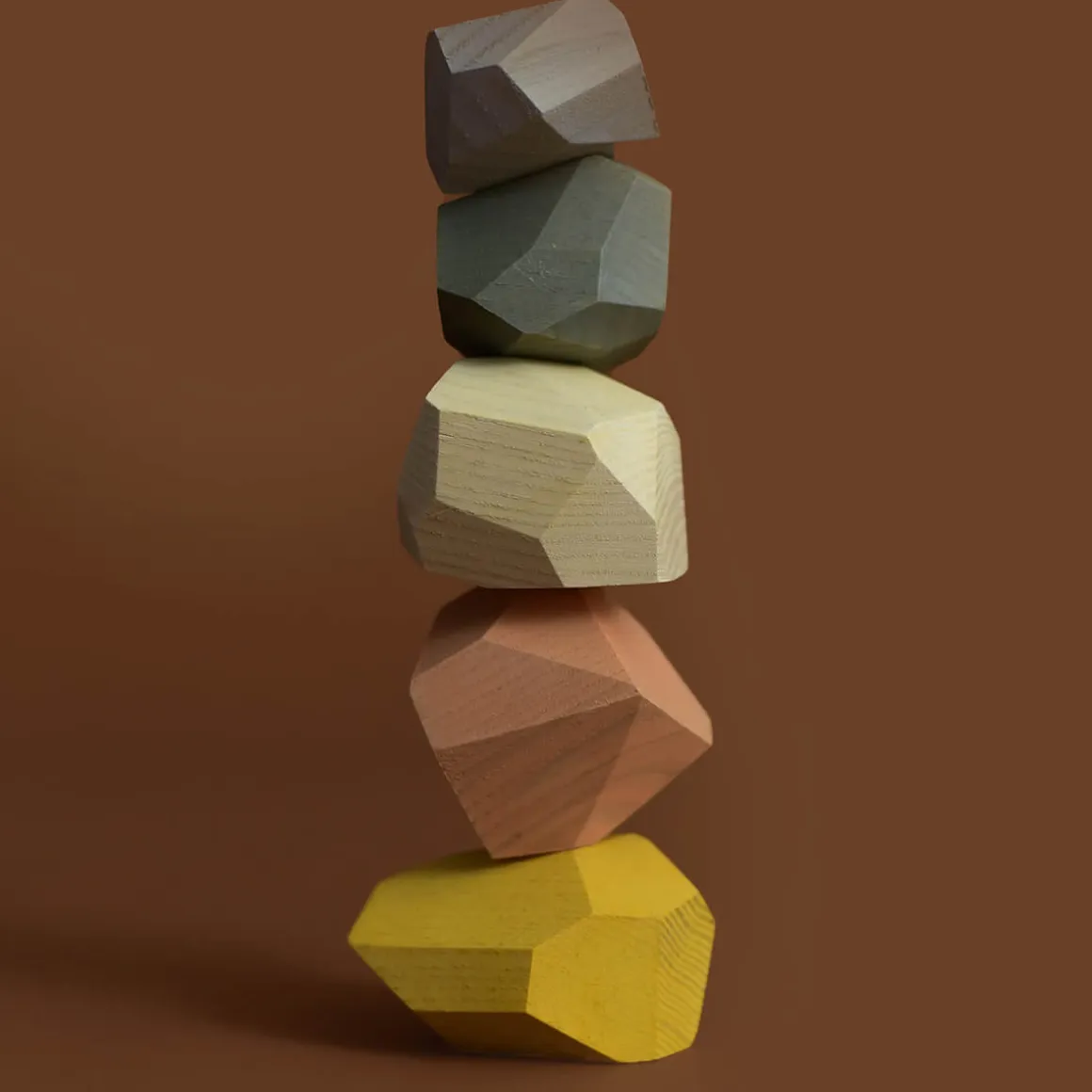 Balancing Stones in Pastel Colours by MinMin Copenhagen