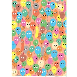 Balloons Gift Wrap by Elliot Kruszynski for Wrap