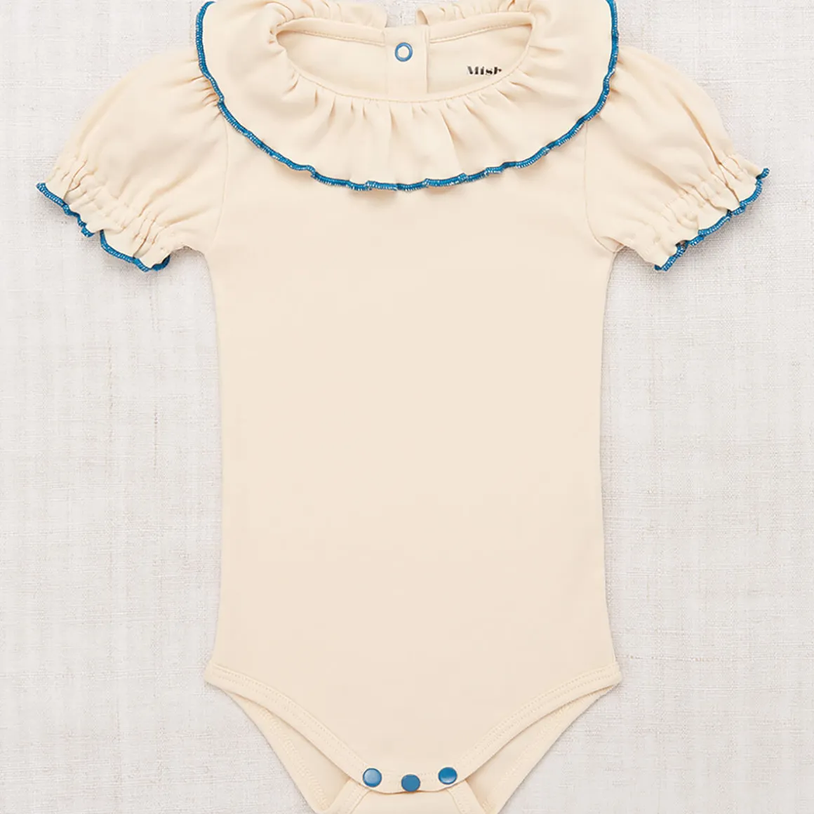 Balloon Sleeve Paloma Onesie in String by Misha & Puff