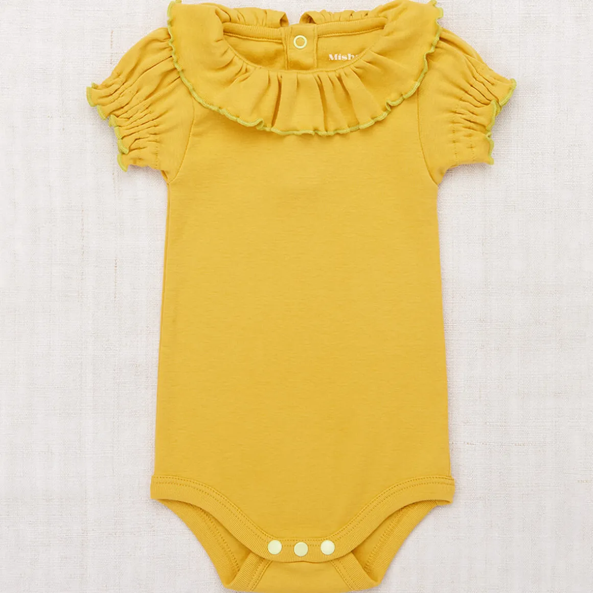 Balloon Sleeve Paloma Onesie in Sunnyside by Misha & Puff - Last One In Stock - 6-12 Months