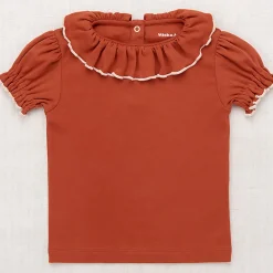 Balloon Sleeve Paloma Tee in Claystone by Misha & Puff