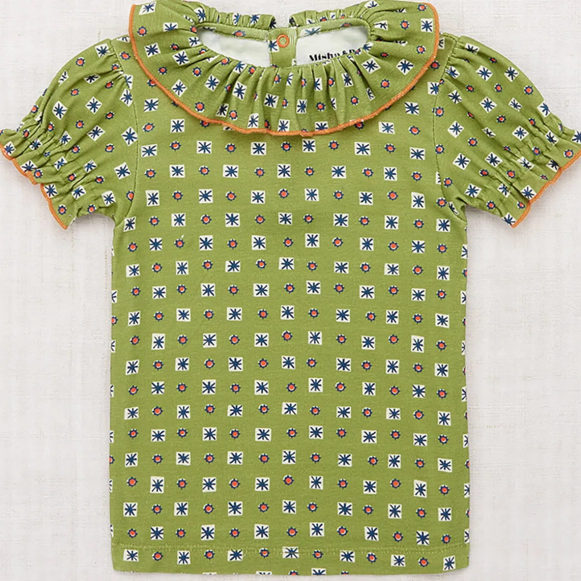 Balloon Sleeve Paloma Tee in Camper Puff Star by Misha & Puff
