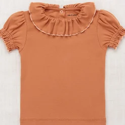 Balloon Sleeve Paloma Tee in Rose Gold by Misha & Puff