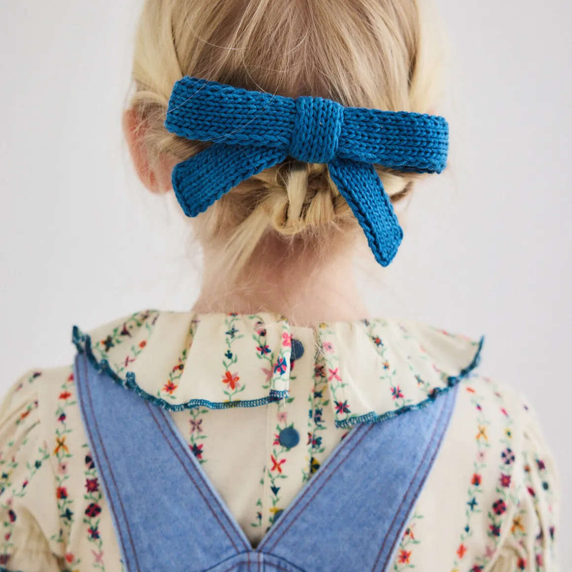 Balloon Sleeve Paloma Tee in String Little Botanica by Misha & Puff