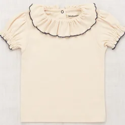 Balloon Sleeve Paloma Tee in String by Misha & Puff