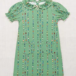 Balloon Sleeve Pattie Dress in Jadeite Little Botanica by Misha & Puff
