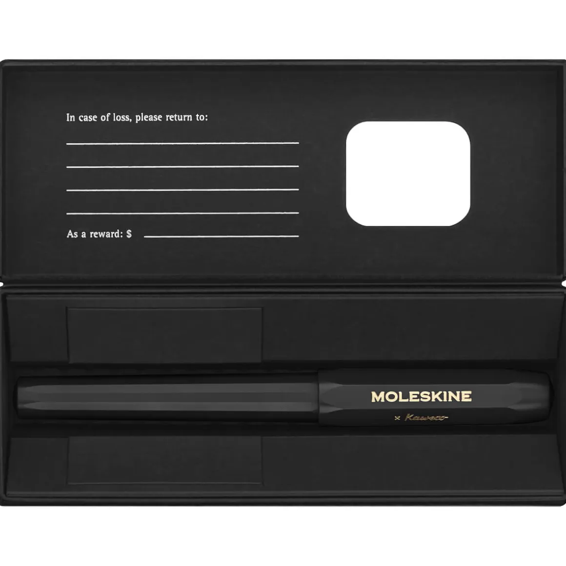 Ballpen in Black by Moleskine X Kaweco